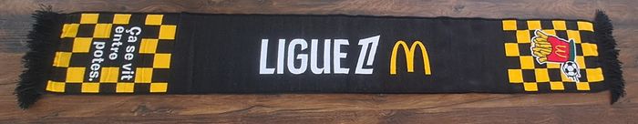 Écharpe noire et jaune Ligue 1 Macdonald - photo numéro 3