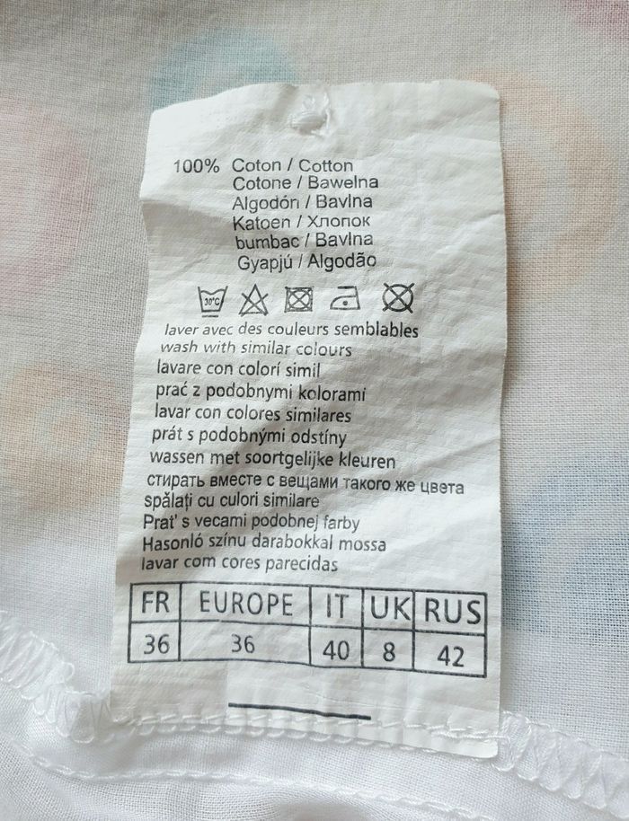 Chemisier blanc Camaïeu T.36 - photo numéro 5