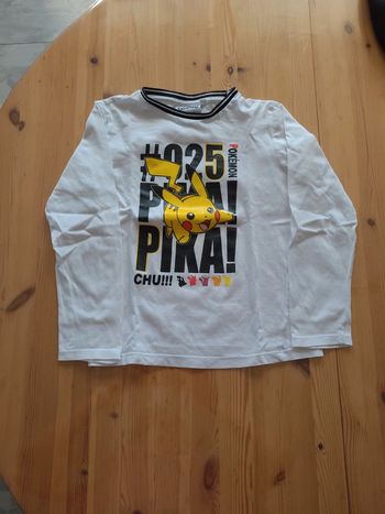 T shirt manches longues pokemon