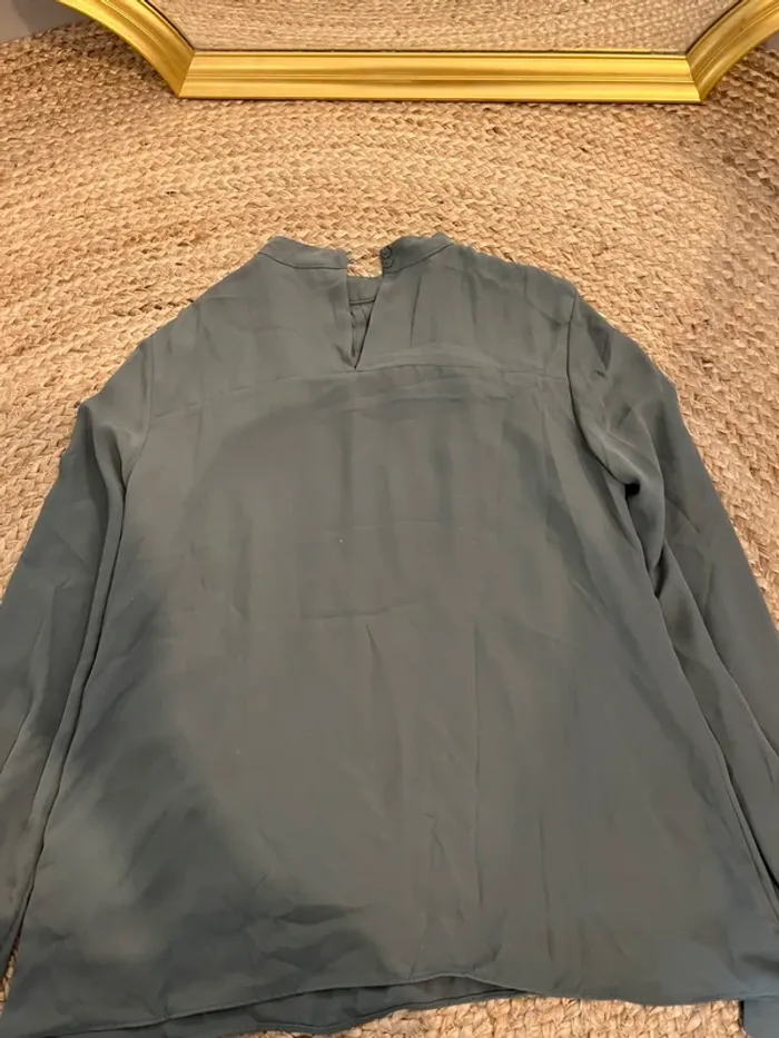 Blouse verte pâle H&M - photo numéro 5