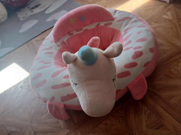 Coussin siège licorne