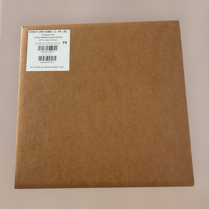 CASE SCELLÉE Coffret Ultra Premium Terapagos EX – Édition FR – Neuf scellé – RARE