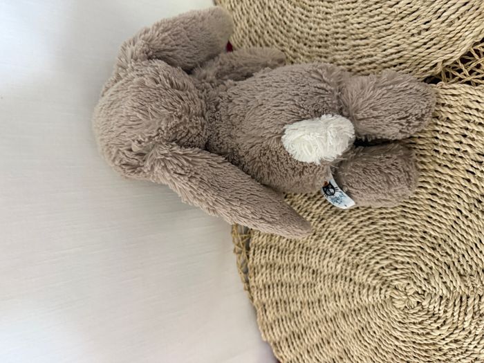 Peluche Bunny Lapin Jellycat taupe clair/beige - photo numéro 2