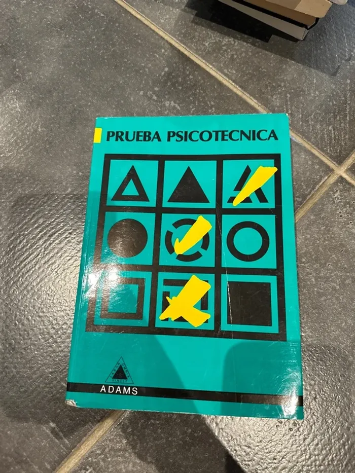 Livre prueba psicotechnica