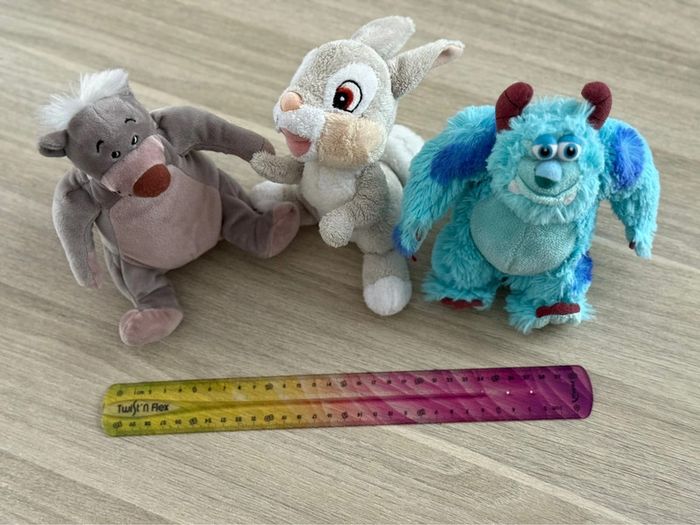 Lot de 3 peluches Disney - photo numéro 3
