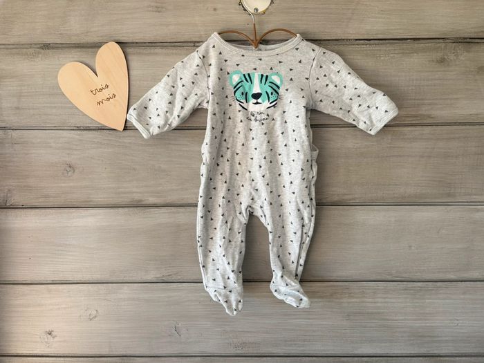 Pyjama d’été gris Gémo