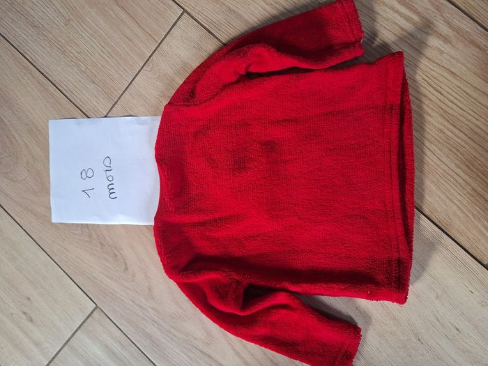Pull rouge Noël 18 mois garçon - photo numéro 2