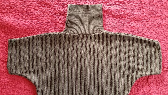 Pull à manches courtes et à col roulé - photo numéro 7