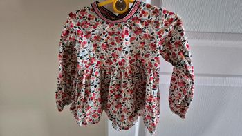 Blouse ML à fleurs Catimini 4ans