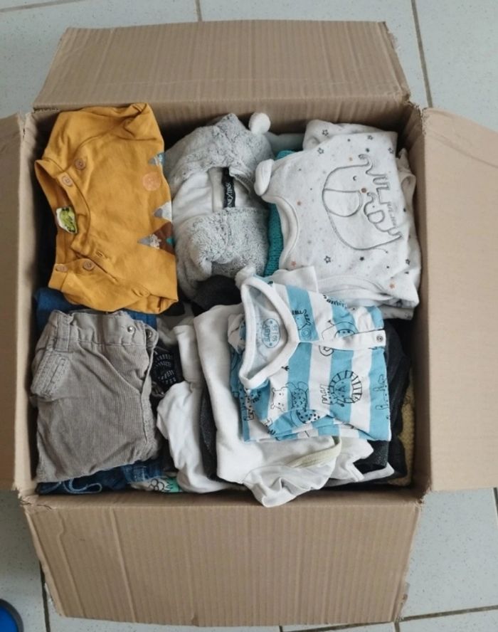 Lot vêtements bébé garçon 3 mois - photo numéro 2