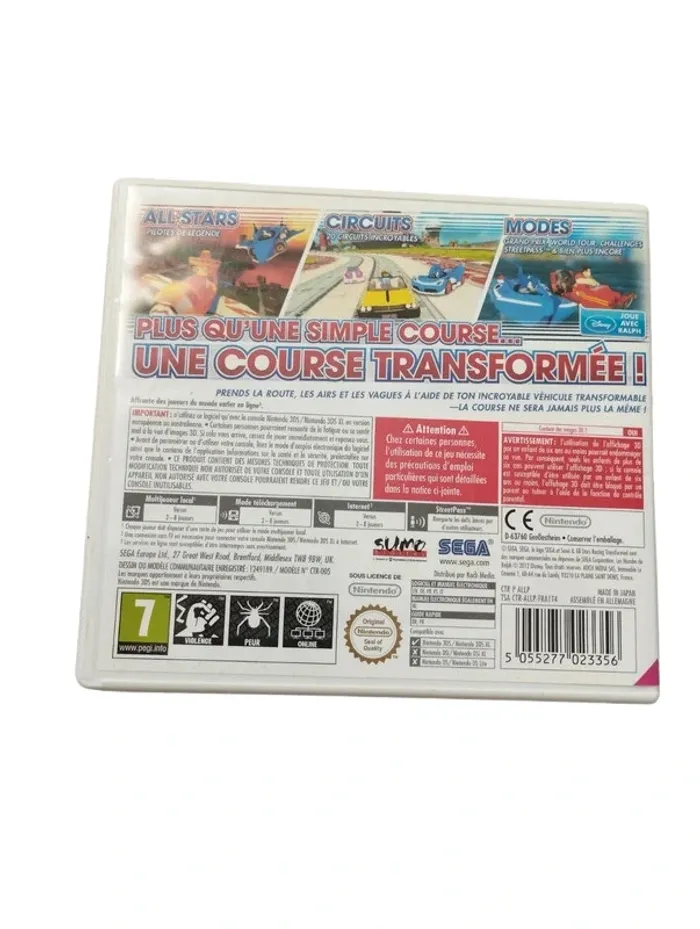 Jeu Nintendo 3DS Sonic