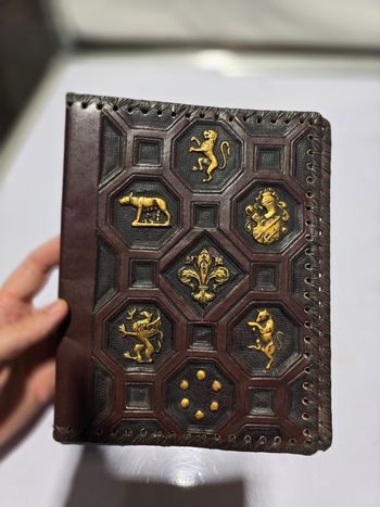 Ancienne couverture pour livre 