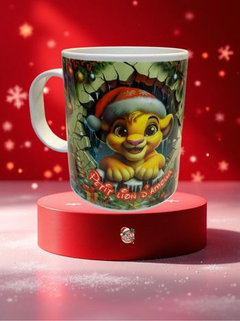 Mug personnalisée simba