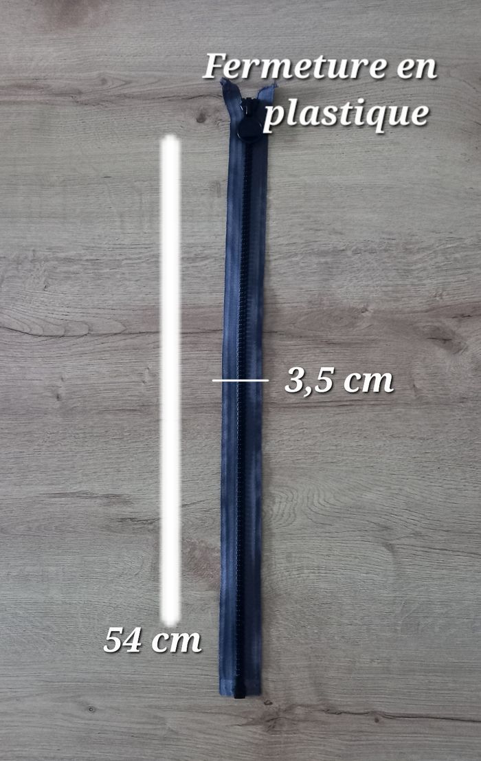 Fermetures éclairs " 5 pièces " - photo numéro 2