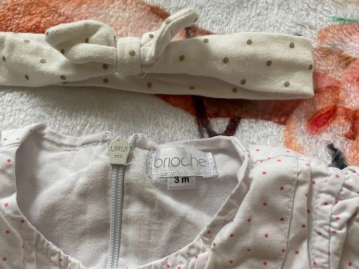 Robe bébé fille 3 mois - photo numéro 2