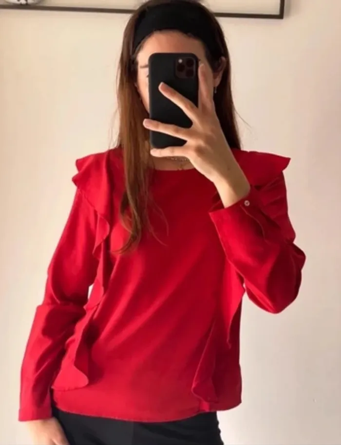 Chemisier rouge - photo numéro 3