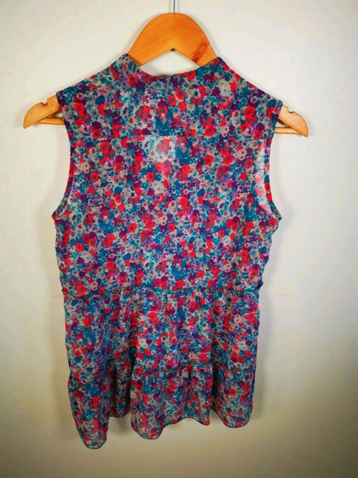 C37 blouse fleurie promod S - photo numéro 2