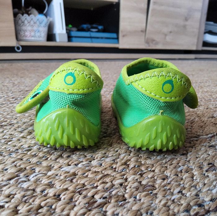 Chaussures aquatiques Aquashoes 100 bébé vertes - photo numéro 2