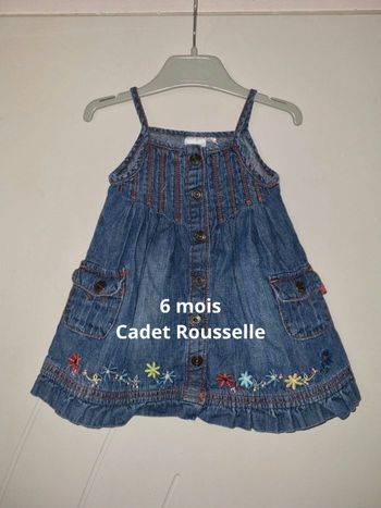 Robe en jean Cadet Rousselle 6 mois