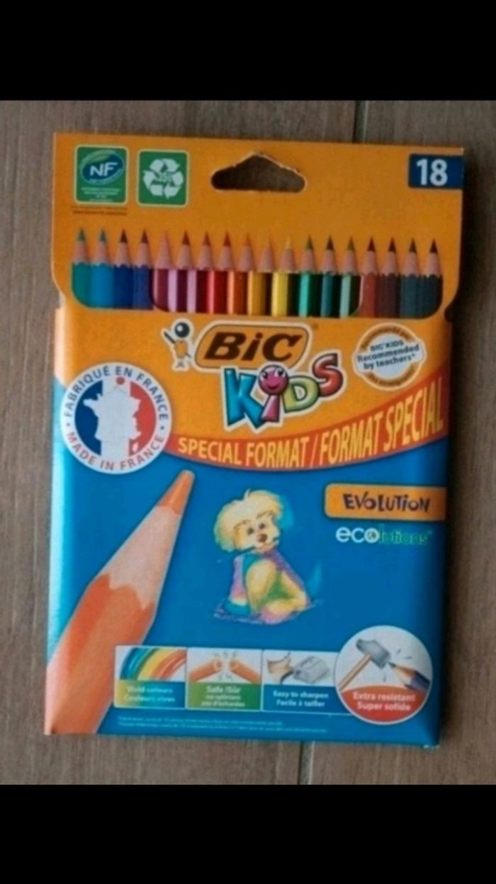 Crayon de couleur bic