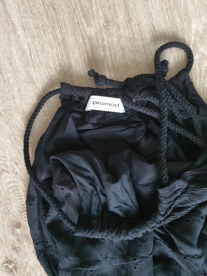 Robe noire longue d été  taille 36 promod - photo numéro 3