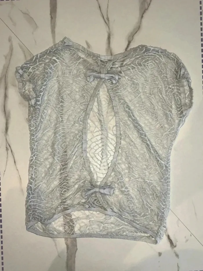 Top transparent - taille S - photo numéro 3