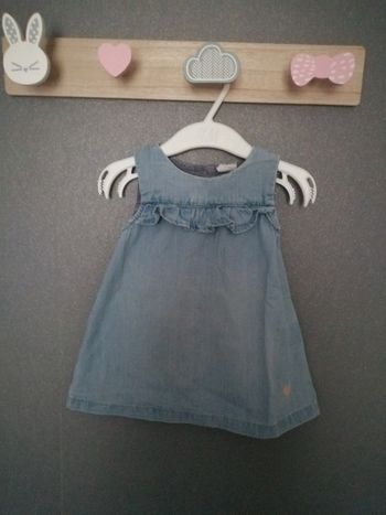 Robe en jean souple 6 mois