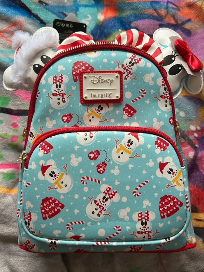 Sac à dos loungefly Disney bonhomme de neige et ears