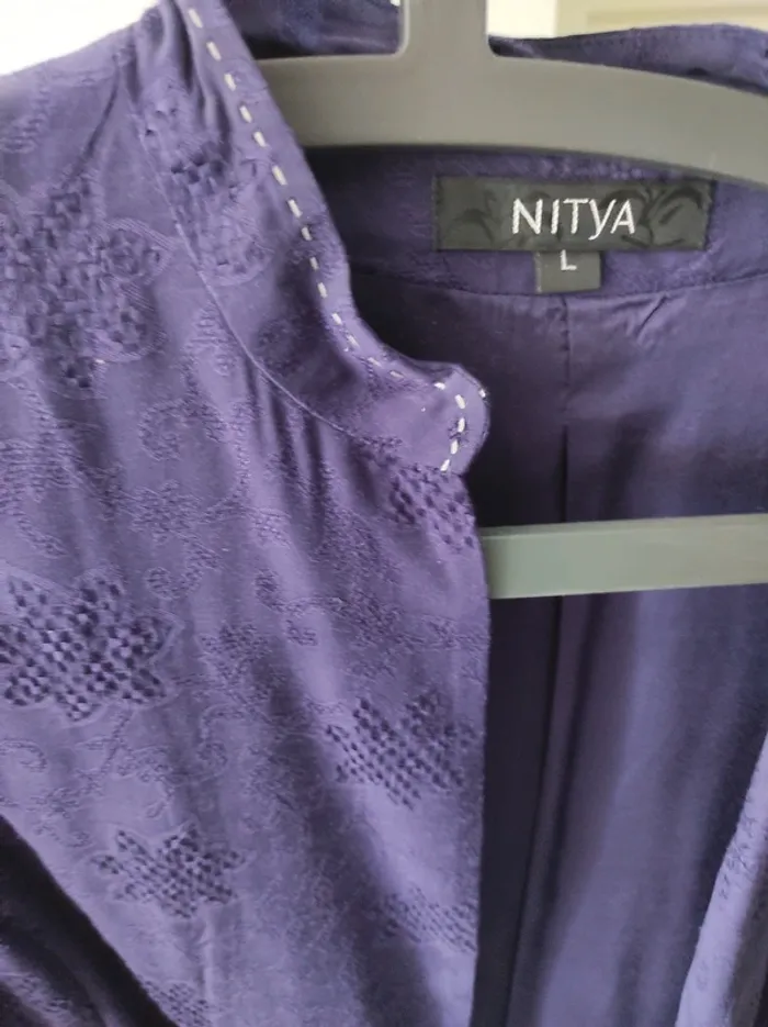 Veste violette foncée Nitya - photo numéro 5