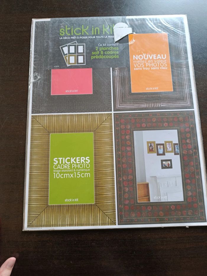 Lot de 6 planches de stickers STICK IN KIT - photo numéro 4