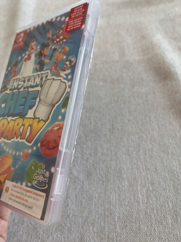 Jeu Nintendo switch instant chef party neuf - photo numéro 3