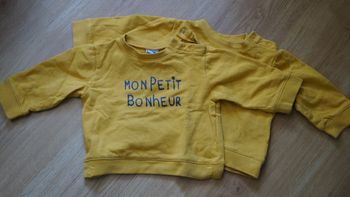 Lot de 2 sweats