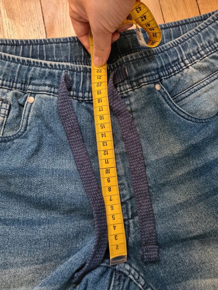 Short jeans taille élastiquée Fr 38 - photo numéro 8
