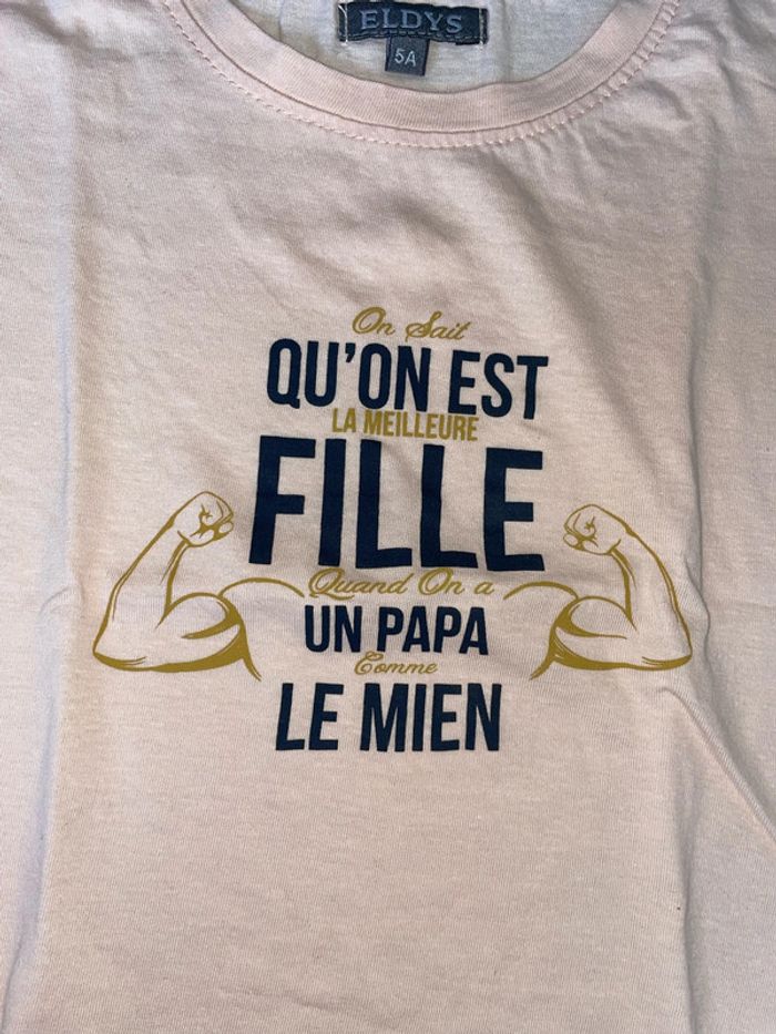 T shirt rose - photo numéro 2