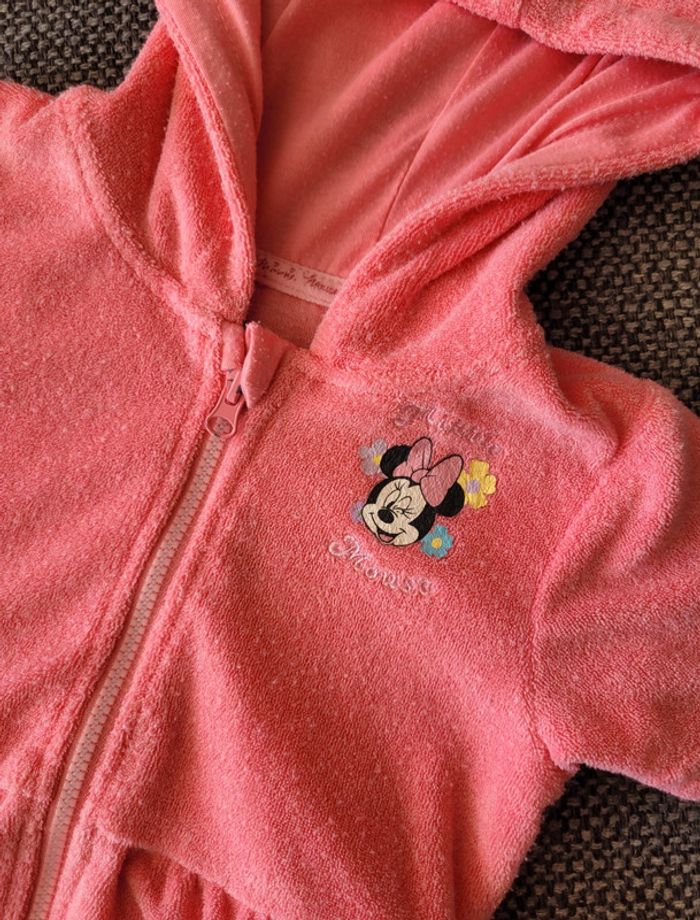 Peignoir fille Minnie 9-12 mois 80 cm - photo numéro 2