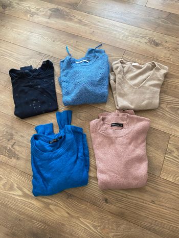 Lot 5 pulls femme taille S/XS