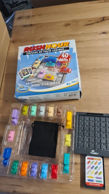Jeu de logique RushHour des éditions Thinkfun, 