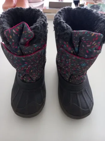 Jolies bottes de neige
