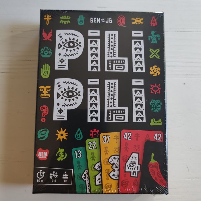 🔢 Jeu Pili Pili (Neuf sous cellophane) 🔢