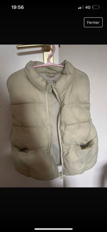 Doudoune sans manche zara