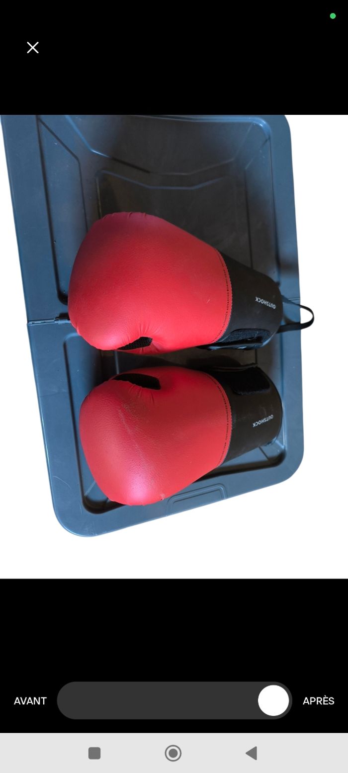Sac de frappe gonflable+ gant - photo numéro 3