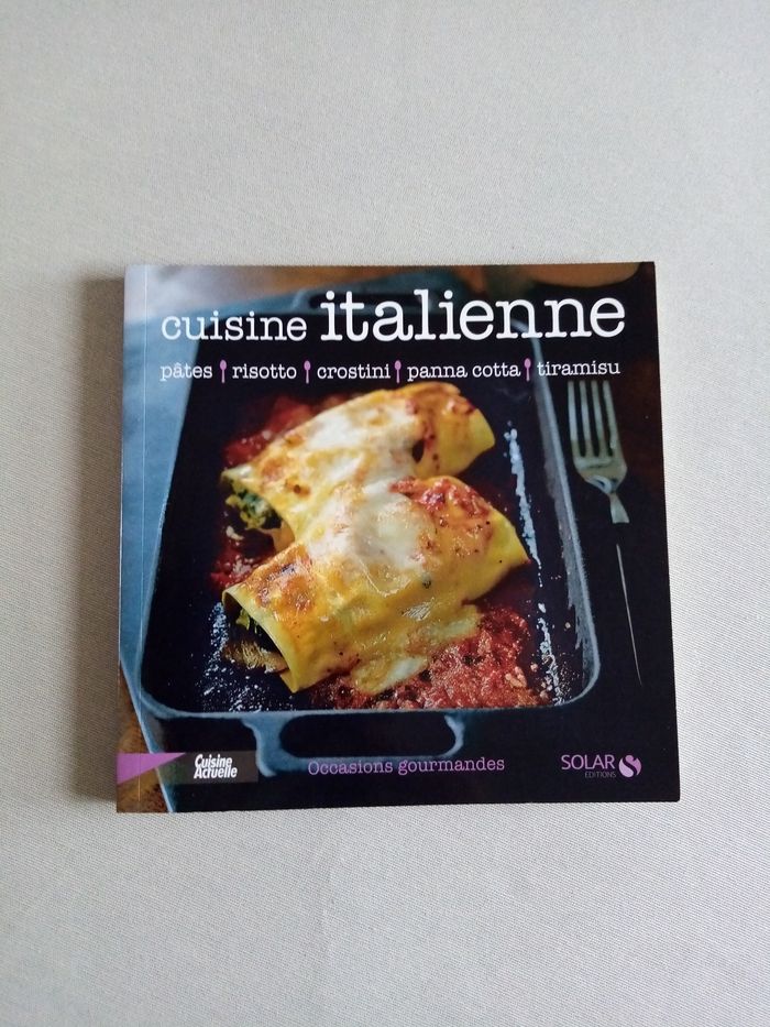 Livre cuisine italienne