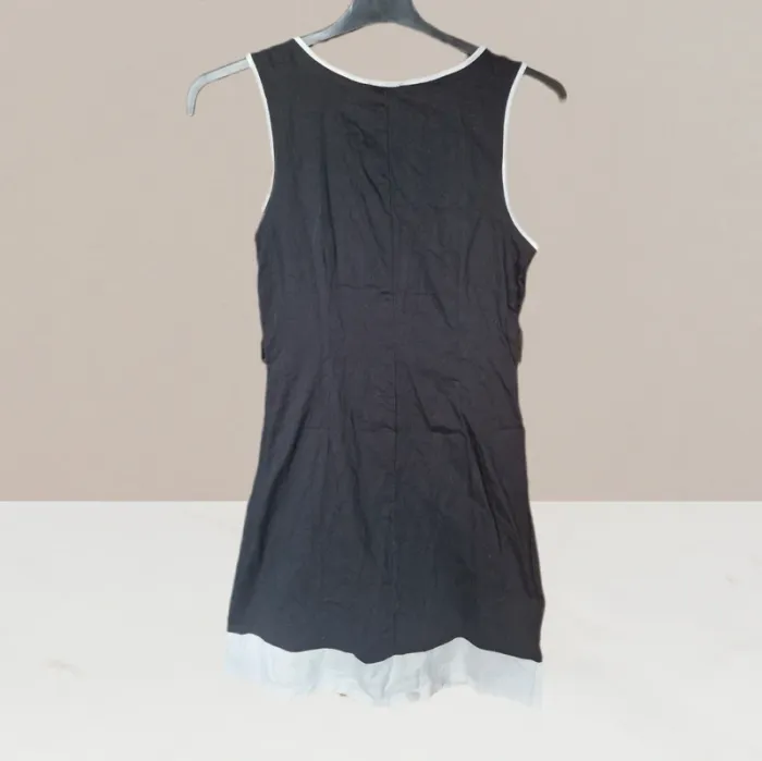 Magnifique robe du quotidien noir & blanc - K woman - Taille 40 - photo numéro 3
