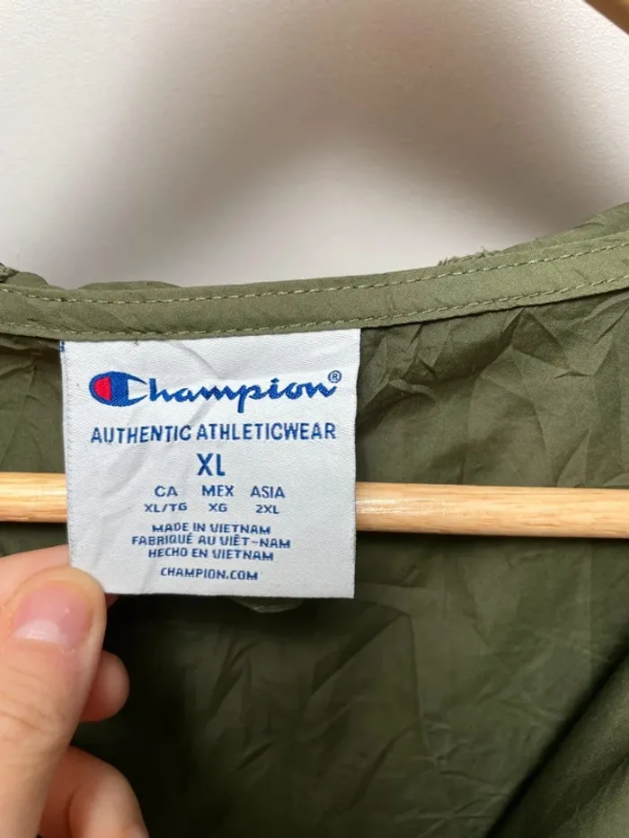 Half Zip Champion Kaki Mens XL - photo numéro 5