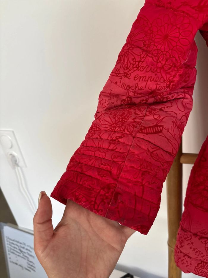 Manteau rouge Desigual taille 9/10 ans - photo numéro 5
