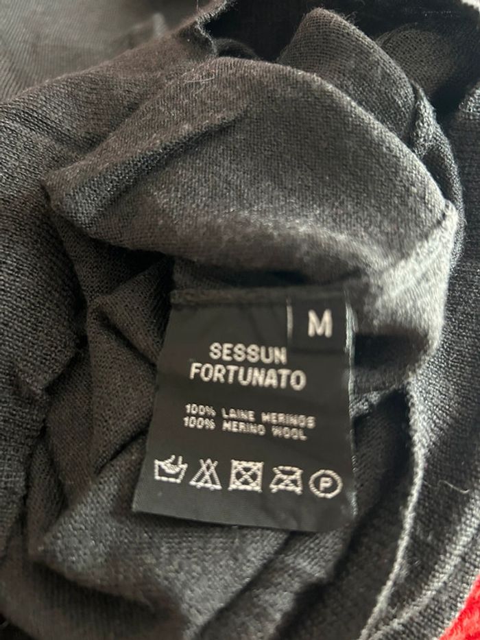 Pull Sessun Fortunato gris T. M - photo numéro 6