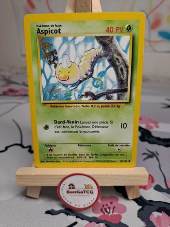 Carte Pokémon Aspicot 69/102 Set de base ed2 Wizards Fr