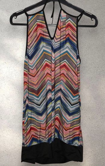 Debardeur long / tunique imprimee neuve