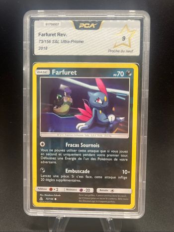Carte Pokémon Farfuret 73/156 PCA 9