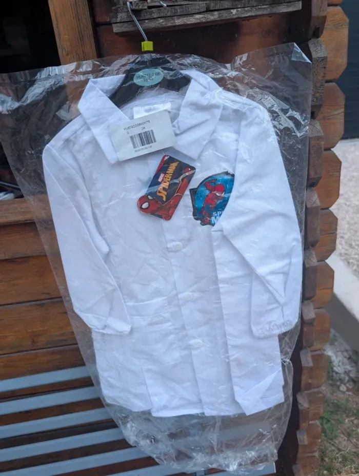 Tablier d'école 2 ans neuf spiderman